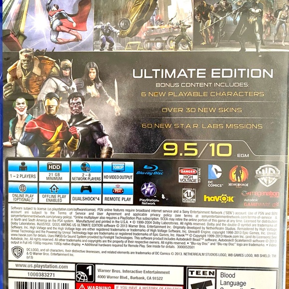 PS4 injustice video game - Picture 3 of 3